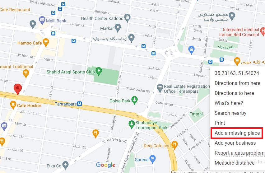 ثبت کسب‌وکار در نقشه گوگل به منظور سئو محلی، به کمک Google maps